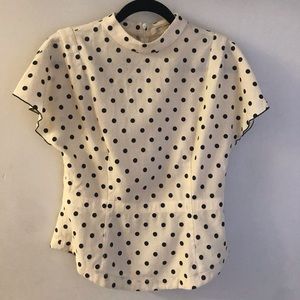 Marc Jacobs glitter polka dot shirt